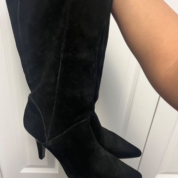 Suede long boots - Picture 3 of 7